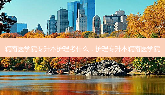 皖南医学院专升本护理考什么,护理专升本皖南医学院-第1张图片-天智网 皖南医学院专升本护理考什么,护理专升本皖南医学院-第1张图片-天智网