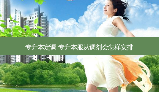 专升本定调 专升本服从调剂会怎样安排-第1张图片-天智网 专升本定调 专升本服从调剂会怎样安排-第1张图片-天智网