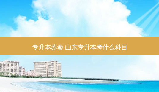 专升本苏秦 山东专升本考什么科目-第1张图片-天智网 专升本苏秦 山东专升本考什么科目-第1张图片-天智网