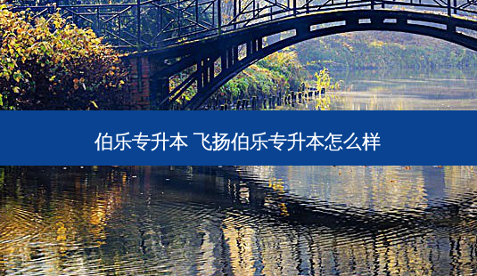伯乐专升本 飞扬伯乐专升本怎么样-第1张图片-天智网 伯乐专升本 飞扬伯乐专升本怎么样-第1张图片-天智网
