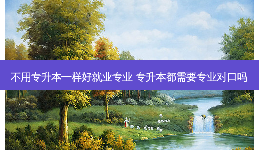 不用专升本一样好就业专业 专升本都需要专业对口吗-第1张图片-天智网 不用专升本一样好就业专业 专升本都需要专业对口吗-第1张图片-天智网