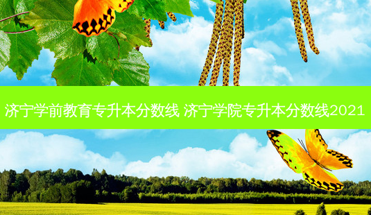 济宁学前教育专升本分数线 济宁学院专升本分数线2021-第1张图片-天智网 济宁学前教育专升本分数线 济宁学院专升本分数线2021-第1张图片-天智网