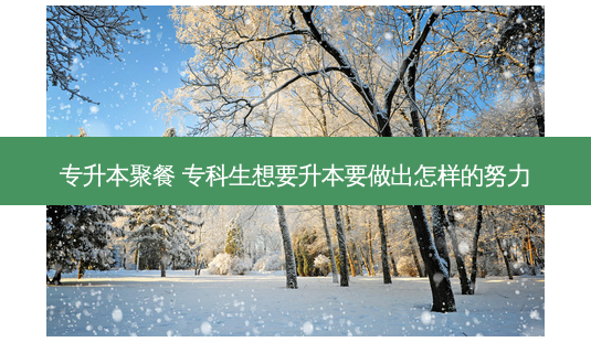 专升本聚餐 专科生想要升本要做出怎样的努力-第1张图片-天智网 专升本聚餐 专科生想要升本要做出怎样的努力-第1张图片-天智网