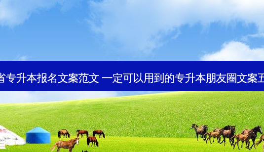 云南省专升本报名文案范文 一定可以用到的专升本朋友圈文案五十条-第1张图片-天智网 云南省专升本报名文案范文 一定可以用到的专升本朋友圈文案五十条-第1张图片-天智网