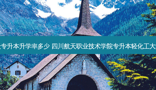 四川航天专升本升学率多少 四川航天职业技术学院专升本轻化工大学录取率-第1张图片-天智网 四川航天专升本升学率多少 四川航天职业技术学院专升本轻化工大学录取率-第1张图片-天智网