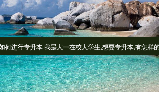 大学生如何进行专升本 我是大一在校大学生,想要专升本,有怎样的途径呢-第1张图片-天智网 大学生如何进行专升本 我是大一在校大学生,想要专升本,有怎样的途径呢-第1张图片-天智网