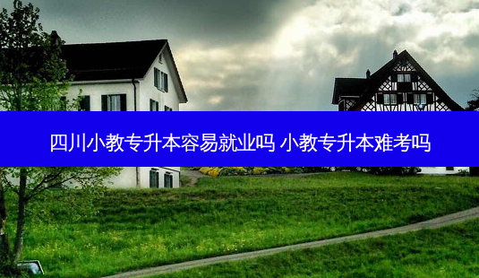 四川小教专升本容易就业吗 小教专升本难考吗-第1张图片-天智网 四川小教专升本容易就业吗 小教专升本难考吗-第1张图片-天智网