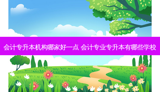 会计专升本机构哪家好一点 会计专业专升本有哪些学校-第1张图片-天智网 会计专升本机构哪家好一点 会计专业专升本有哪些学校-第1张图片-天智网
