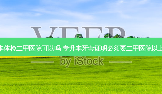 专升本体检二甲医院可以吗 专升本牙套证明必须要二甲医院以上的吗-第1张图片-天智网 专升本体检二甲医院可以吗 专升本牙套证明必须要二甲医院以上的吗-第1张图片-天智网