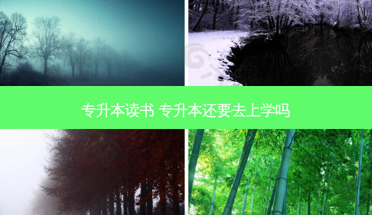 专升本读书 专升本还要去上学吗-第1张图片-天智网 专升本读书 专升本还要去上学吗-第1张图片-天智网