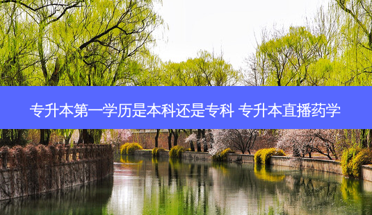 专升本之一学历是本科还是专科 专升本直播药学-第1张图片-天智网 专升本之一学历是本科还是专科 专升本直播药学-第1张图片-天智网
