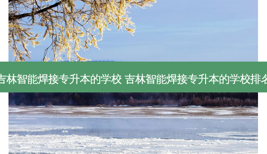 吉林智能焊接专升本的学校 吉林智能焊接专升本的学校排名-第1张图片-天智网 吉林智能焊接专升本的学校 吉林智能焊接专升本的学校排名-第1张图片-天智网