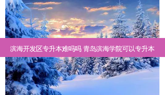 滨海开发区专升本难吗吗 青岛滨海学院可以专升本-第1张图片-天智网 滨海开发区专升本难吗吗 青岛滨海学院可以专升本-第1张图片-天智网