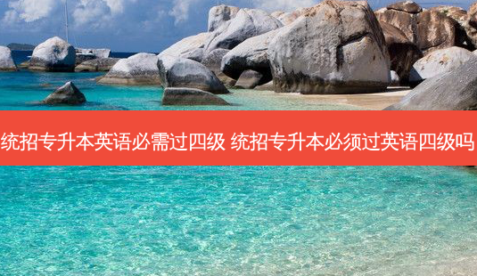 统招专升本英语必需过四级 统招专升本必须过英语四级吗-第1张图片-天智网 统招专升本英语必需过四级 统招专升本必须过英语四级吗-第1张图片-天智网