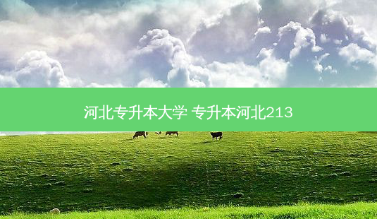 河北专升本大学 专升本河北213-第1张图片-天智网 河北专升本大学 专升本河北213-第1张图片-天智网