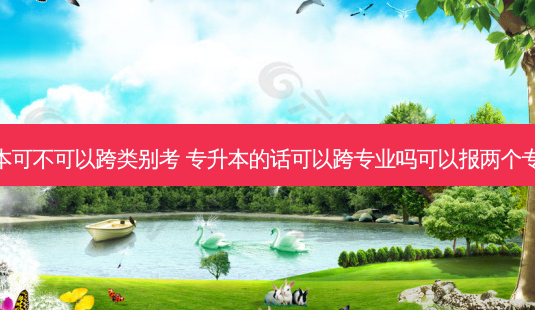 专升本可不可以跨类别考 专升本的话可以跨专业吗可以报两个专业吗-第1张图片-天智网 专升本可不可以跨类别考 专升本的话可以跨专业吗可以报两个专业吗-第1张图片-天智网