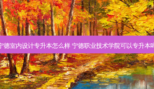 宁德室内设计专升本怎么样 宁德职业技术学院可以专升本吗-第1张图片-天智网 宁德室内设计专升本怎么样 宁德职业技术学院可以专升本吗-第1张图片-天智网