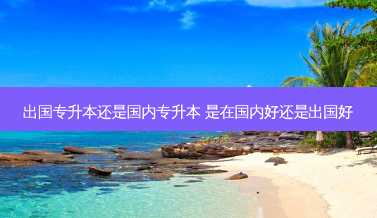 出国专升本还是国内专升本 是在国内好还是出国好-第1张图片-天智网 出国专升本还是国内专升本 是在国内好还是出国好-第1张图片-天智网