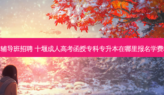 十堰专升本辅导班 *** 十堰成人高考函授专科专升本在哪里报名学费标准是什么-第1张图片-天智网 十堰专升本辅导班 *** 十堰成人高考函授专科专升本在哪里报名学费标准是什么-第1张图片-天智网