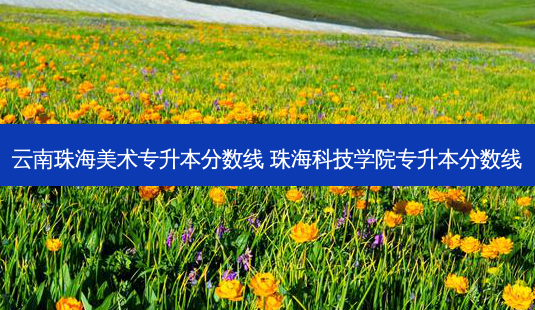 云南珠海美术专升本分数线 珠海科技学院专升本分数线-第1张图片-天智网 云南珠海美术专升本分数线 珠海科技学院专升本分数线-第1张图片-天智网