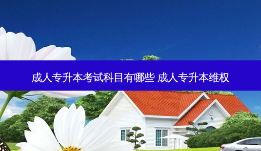 成人专升本考试科目有哪些 成人专升本 *** -第1张图片-天智网 成人专升本考试科目有哪些 成人专升本 *** -第1张图片-天智网
