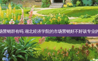 湖北专升本市场营销群有吗 湖北经济学院的市场营销好不好该专业的专升本好考吗